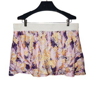 Sofibella Tennis Skort Snake Skin Print Purple Pink Athletic Sporty Skirt